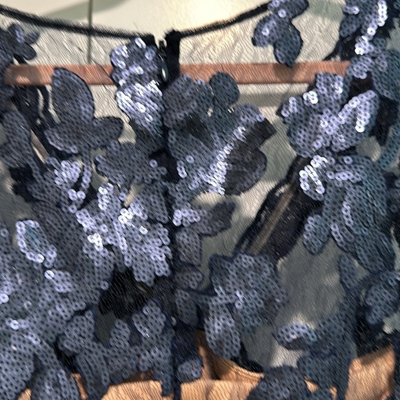 JS collections size 12. Sequins see-through full slip looks like nude! - Picture 9 of 11